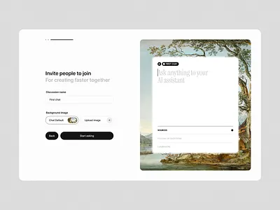 Onboarding flow design ai ai design branding clean design flow minimal minimalist onboarding onboarding design onboarding flow platform platform design typography ui ux web web design