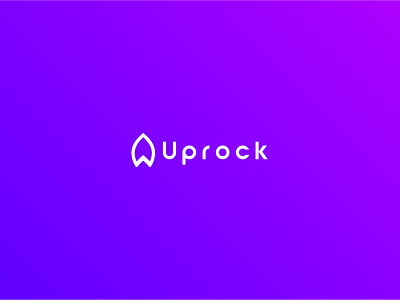 Uprock branding graphic design logo logo design minimalist logo