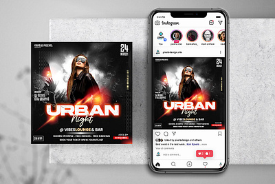 Urban Night Party Instagram Flyer club flyer club nights club party flyer dj flyer dj music banner event event flyer event poster flyer design girls party girls party banner instagram banner instagram flyer instagram flyer design ladies party ladies party banner music party party flyer party instagram