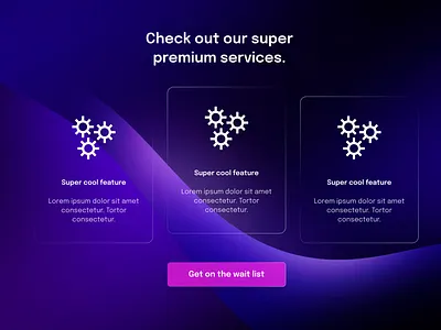 Subscription page - futuristic web3 look 💥 graphicdesign subscription uxui
