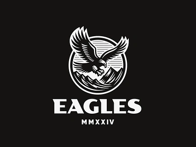 Eagles bird concept design eagle illustration logo