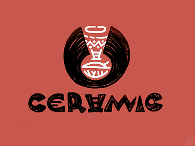 CERAMIC c ceramic hand work letters logo negativespace objects
