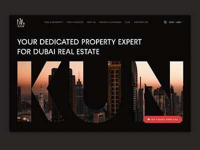 KUN – Dubai Real Estate UI/UX design apartment buy house in dubai buy real estate dubai kun mena region real estate agency real estate dubai townhouse uae ui ux villa villa in dubai