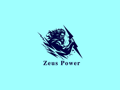 Zeus Logo bolt logo logo dsign thunder logo zeus zeus logo zeus logo design zeus thunder logo zeus vector logo