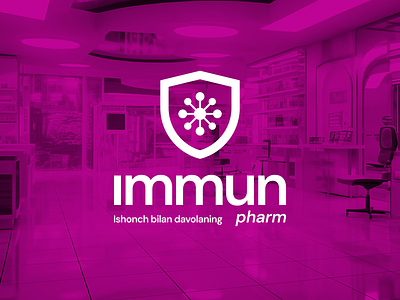 Immun Pharm — Logo and identity design