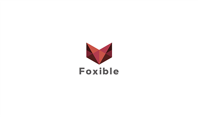 Foxible branding graphic design logo logo design minimalist logo