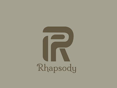 Rhapsody branding graphic design logo