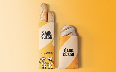 SAND&SUEGR BRAND IDENTITY bakery bakery logo brand identity branding graphic design letscrevo logo visiting card