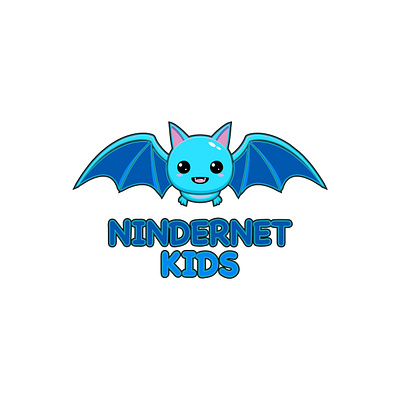 Nindernet Kids branding design graphic design logo vector