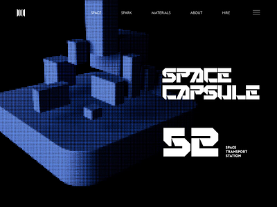 website design space station technology website web web design