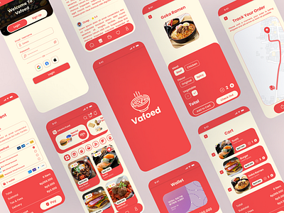 UI Food Order & Delivery design figma food app ui ui design