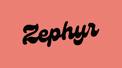 ZEPHYR-Visual identity art black branding casual cneter cool design golf graphic design logo logo design pink pop speed