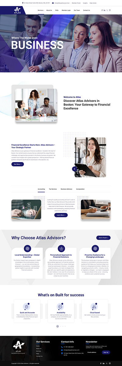 Atlas graphic design