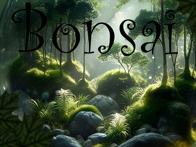 "Blossoming Serenity: Animation Bonsai Delight" animation presentation bonsai animation motion graphics natural beauty true nature