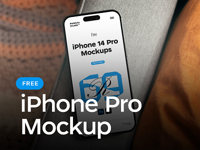 Free iPhone 14 Pro Laying On Couch Mockup apple device apple mockups branding device mockups figma mockups graphic design iphone 14 mockup iphone mockup iphone mockups iphone pro mockups logo psd mockups template mockups ui