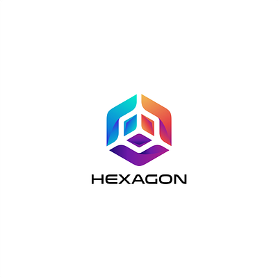 Multicolour HEXAGON logo design community creative creative design graphic design hexagon hexagonal logo logodesign modern logo multicolour technology