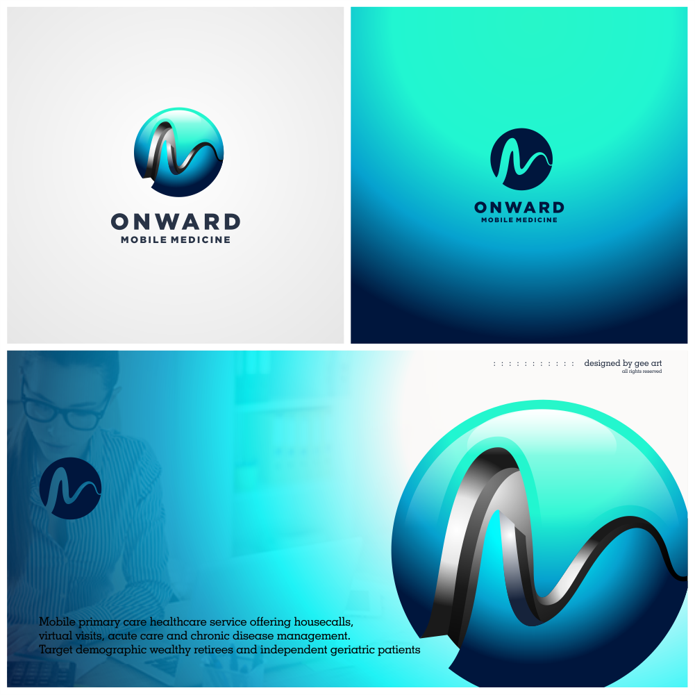 3D logo design for mobile medicine 3d 3ddesign branding flexible aplication graphic design health logo modern logo technology vector