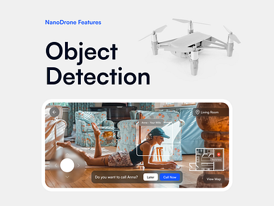 NanoDrone Project - Home Assistant app assistant call connection console detection drone hologram home homeapp hometech map mobile nanodrone object product design robot smarthome ui uiux