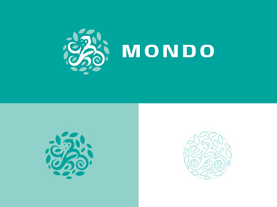 MONDO - Monkey Logo animal logo branding creative logo dainogo design graphic design logo logo design monkey monkey logo