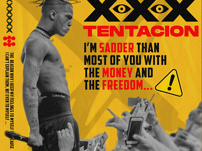 xxx tentacion poster. ✌ graphic design photoshop poster posterart posterdesign postereveryday