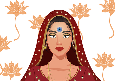 Solah Shringar art beauty digital art digital illustrations illustrations indian paitnings