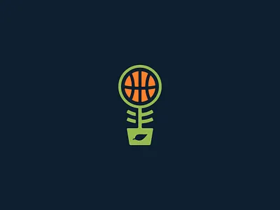 Eco Sport Logo ball basket branding business company corporate eco internet modern nature sport