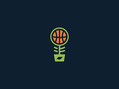 Eco Sport Logo ball basket branding business company corporate eco internet modern nature sport