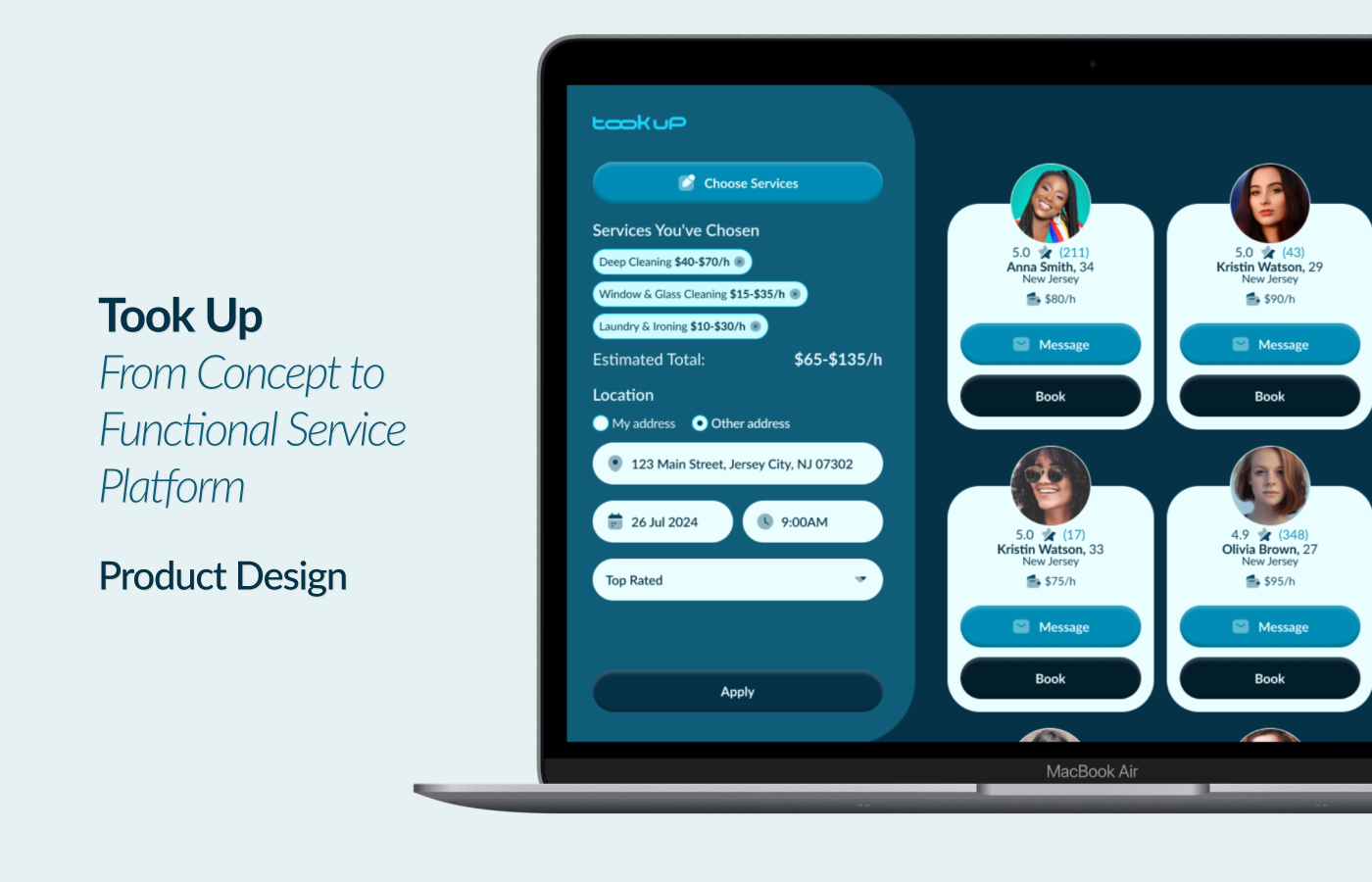 Service platform, web app, responsive booking app cleen design design figma marketplace mobile app modern design product design responsive design service service app ui design uiux design ux design web app