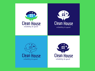 Logo Cleaning services adobe illustrator brand branding cleaning services design eco ecology graphic design illustration logo service services typography ui ux vector