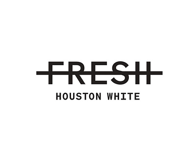 FRESH by Houston White - Brand Identity branding design logo sam soulek soulseven typography