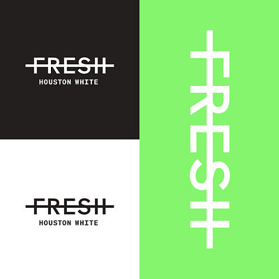 FRESH by Houston White - Brand Identity branding design logo sam soulek soulseven typography