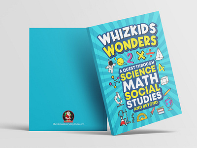 Book Cover Design - Whiz kids Wonders amazon book cover book cover design book design branding children book childrens cover art graphic design high content kdp kids kindle direct publishing math quiz science social studies whizkids wonders