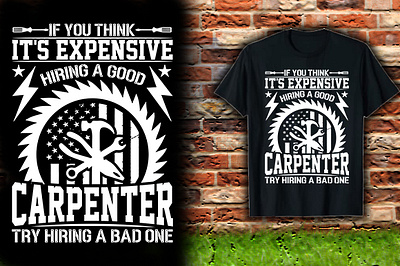 Carpenter Tshirt Design carpenter shirts carpenter shirts online carpenter tshirt design graphic design illustration t shirt design tshirt typography