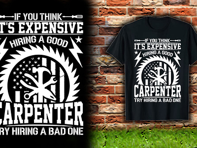 Carpenter Tshirt Design carpenter shirts carpenter shirts online carpenter tshirt design graphic design illustration t shirt design tshirt typography