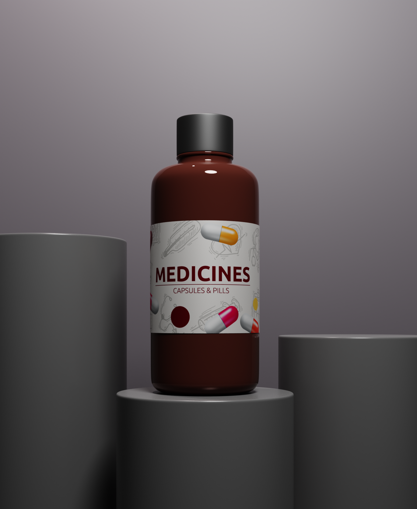 3D Product Rendering And Design. For Ecommerce. 3d 3d product design and mockup 3d product making 3d product rendering medicine bottle rendering product design