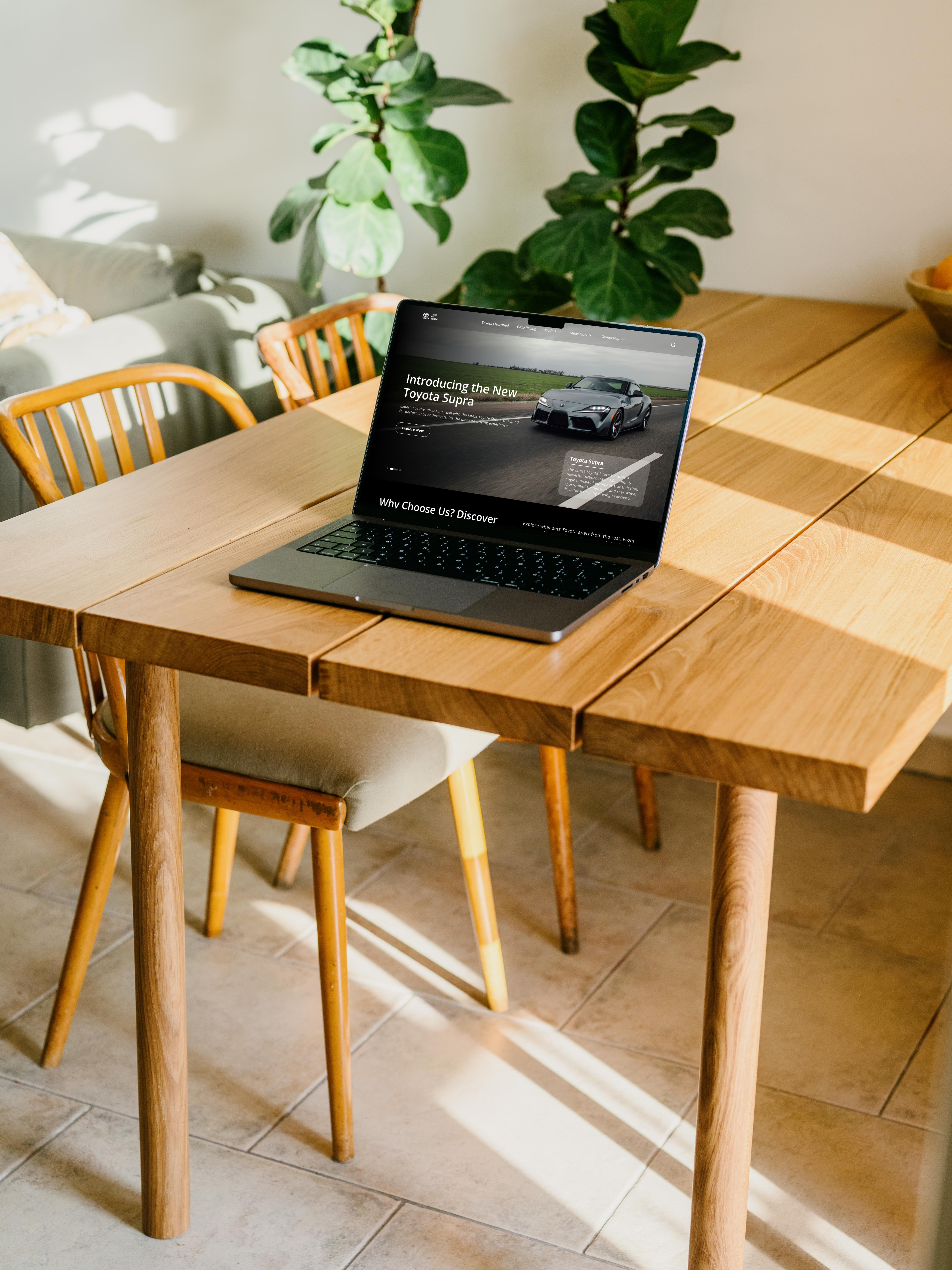 Toyota car figma landing page toyota ui ux vehicle website