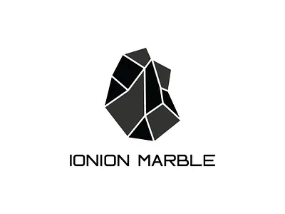 Ionion Marble brand design brand identity branding logo logo design logo folio marble logo
