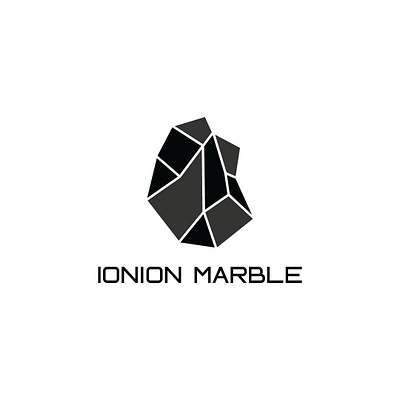 Ionion Marble brand design brand identity branding logo logo design logo folio marble logo