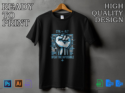 Programmer Tshirt Design EPS & PSD ai branding data scraper free download programmer tshirt design psd sofftware engineer tshirt