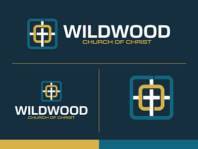 Wildwood Church of Christ branding church church design church logo design logo logos vector
