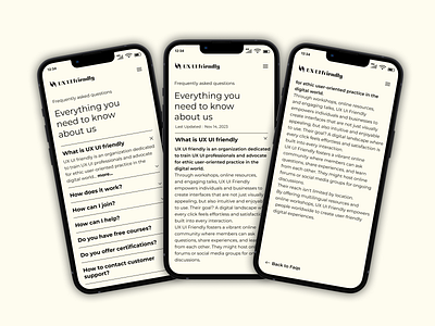 FAQ screen - expanded view | Daily UI Challenge #26 faq mobile screen product design ui