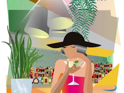 Italian Hotel 5 stars 2d 2danimation after effects animation character flat gif hotel illustration motion motion graphics