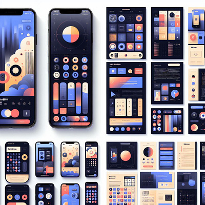 The Mobile UI KIT Collection design illustration login page mobile ui mobile ui kit ui ui design ui kit uiux