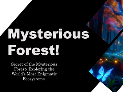 "Enchanted Whispers: The Mysterious Forest Animation" animationppt enchantedanimation fantasyworld magicinmotion mysteriousforest