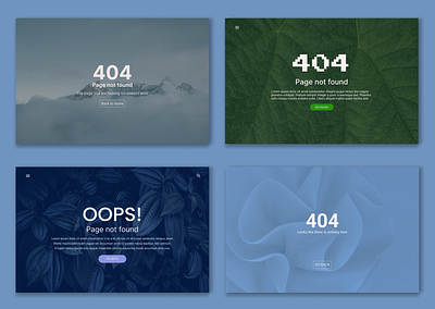 404 Page UI 404 page app design error page minimal design ui user interface ux web