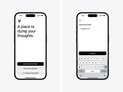 User onboarding - Voicenotes appscreen iosapp login onboarding signup splashscreen useronboarding voicenotes