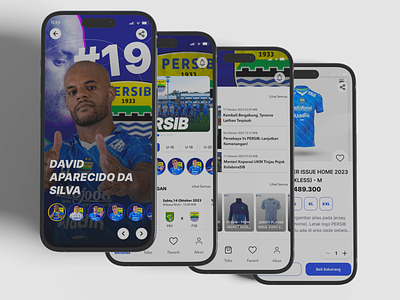 Football Team Mobile App apps branding design football apps ui ux