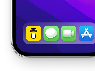 App icon - Buy Me a Coffee appicon buymeacoffee icondesign iosapp logo