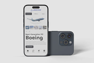Boeing Mobile App boeing apps design mobile ui ux