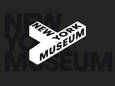 NEW YORK MUSEUM brand branding design gallery graphic design icon identity illustration logo marks museum new york new york museum symbol symbole type ui usa word wordmark